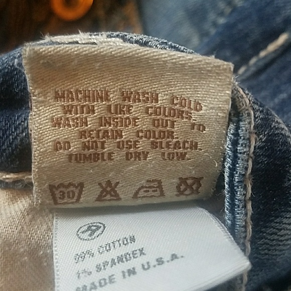 Big Star Casey 27R Distressed Denim Blue Jeans - Picture 5 of 8